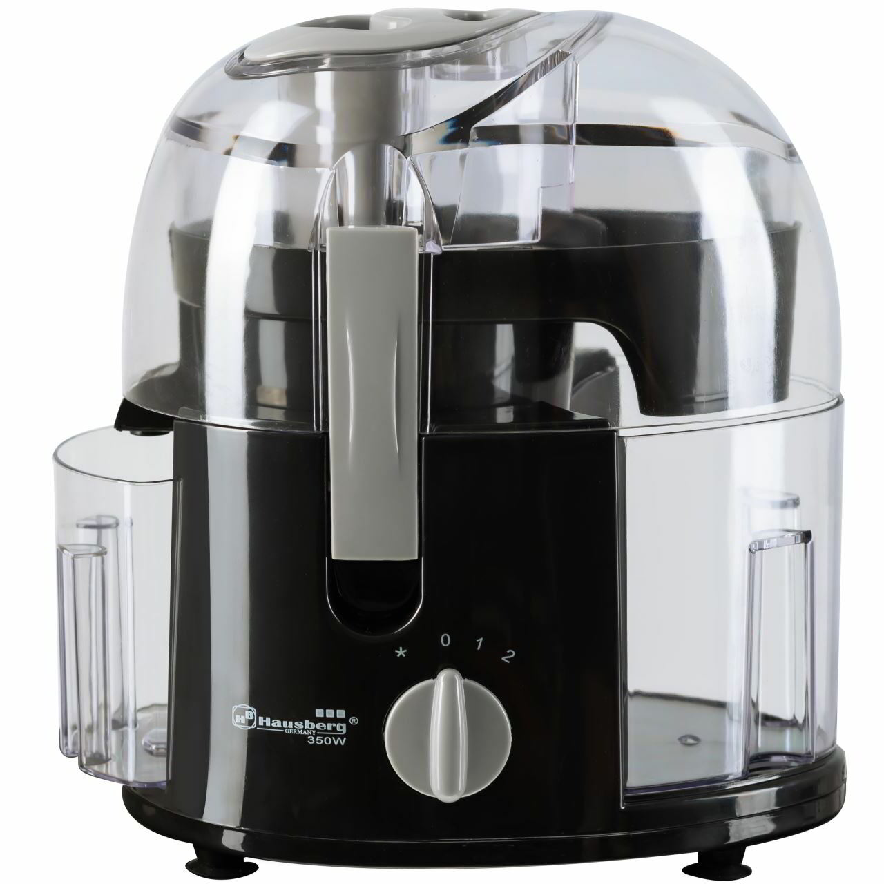 Hausberg HB-7500NG Gyümölcscentrifuga 0,4L - Fekete (HB-7500NG)