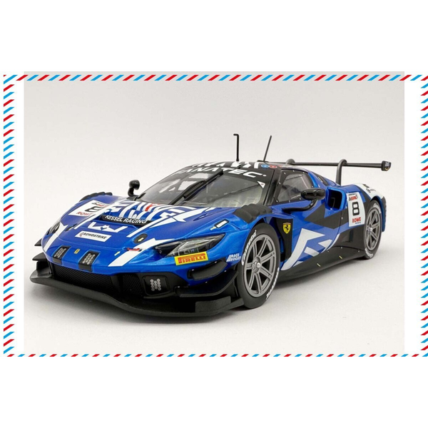 CARRERA-TOYS DIGITAL 124 Ferrari 296 GT3 Kessel Racing No.8 24H Spa 2024 versenyautó