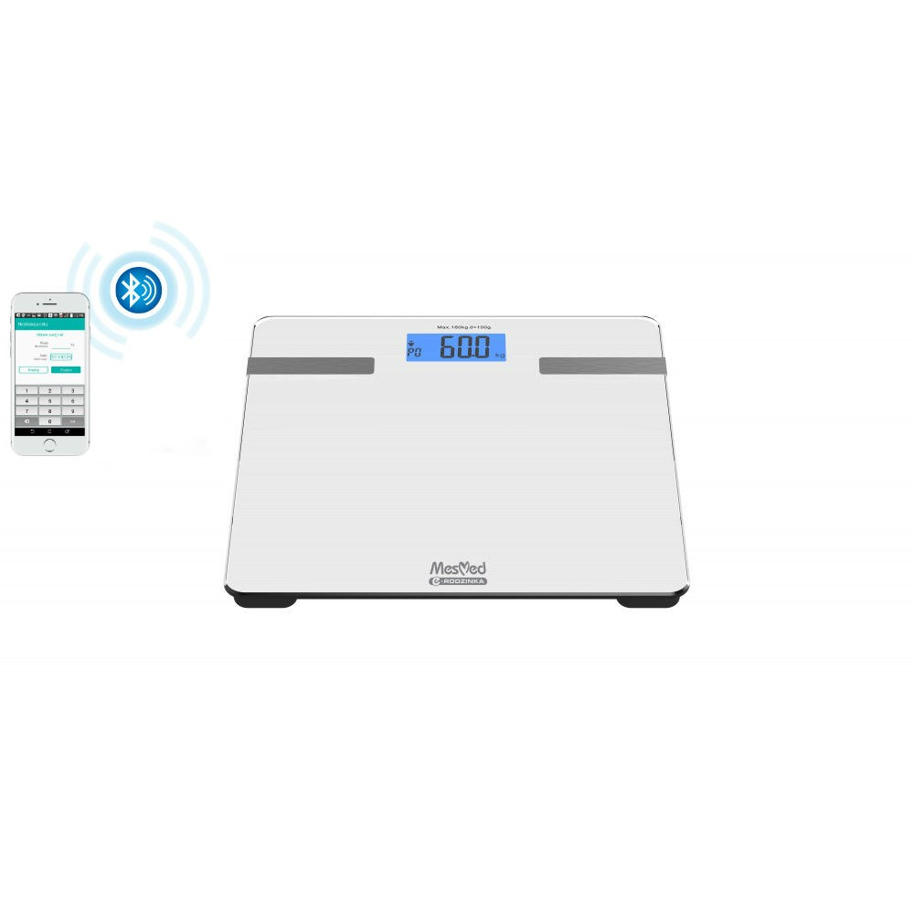 MesMed MM-810 BLT Digitális személymérleg (MM-810 BLT VEJE BIA?A)