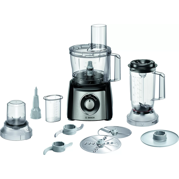 Bosch MCM3PM386 robot da cucina 900 W 2,3 L Nero, Trasparente