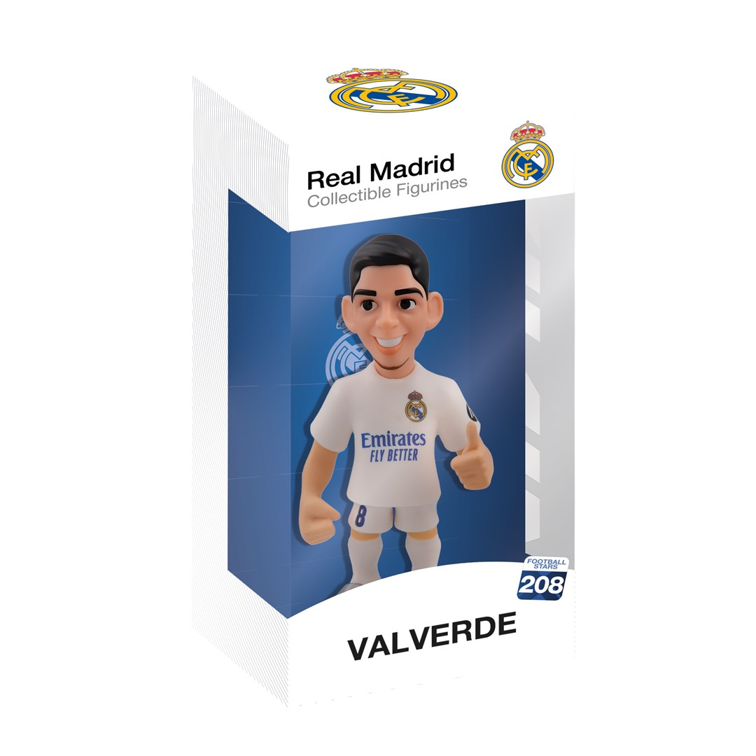 Minix Real Madrid - Federico Valverde gyájthető focista figura 12cm (18420)