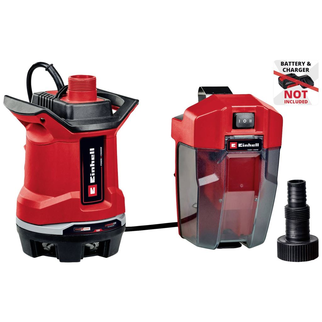 Einhell GE-DP 18/25 Li - Solo szennyvíz szivattyú, akkumulátor és töltő nélkül (4181580) (4181580)