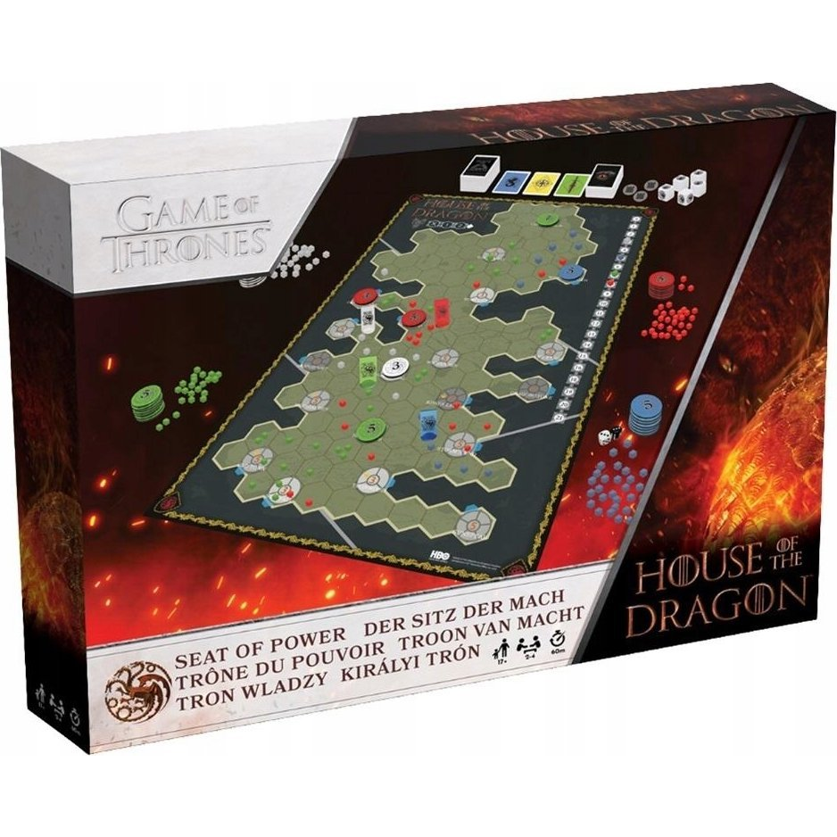 Shuffle House of Dragon Seat of Power 60 perc Társasjáték (572614)