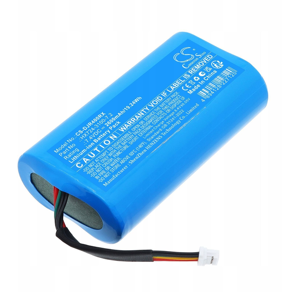 Akkumulátor HX724-3100-7.2 típusú DJI Ronin RS4 Minihez 2600mAh