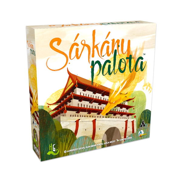 A Games Sárkány palota társasjáték 8+ éveseknek (DEL34498)