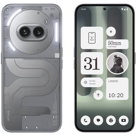 Smartfón Nothing Phone (2a) Plus 12 GB / 256 GB 5G sivý (A10400088)