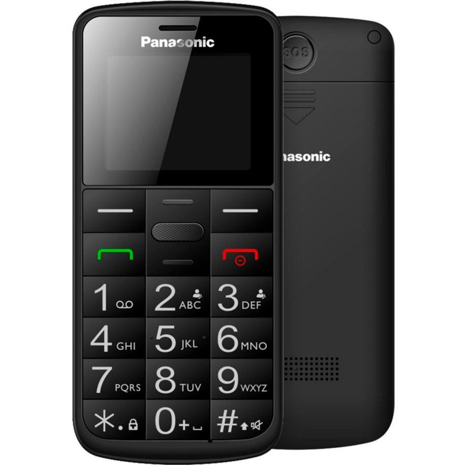 Panasonic KX-TU110EXB Dual-Sim mobiltelefon fekete Bontott (KX-TU110EXB)