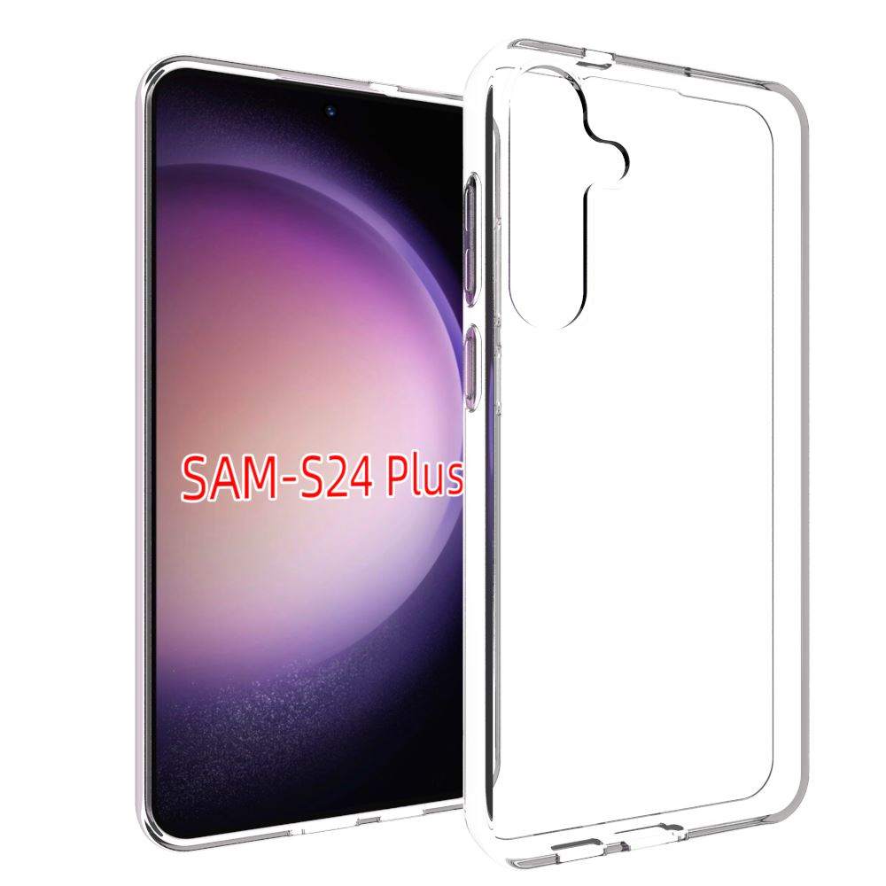 Cellect Samsung Galaxy S24 Plus szilikon tok átlátszó (TPU-SAM-S24P-TP) (TPU-SAM-S24P-TP)