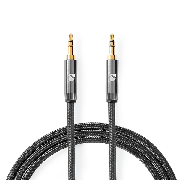 Nedis CATB22000GY50 3.5mm Jack apa - 3.5mm Jack apa Kábel (5m)