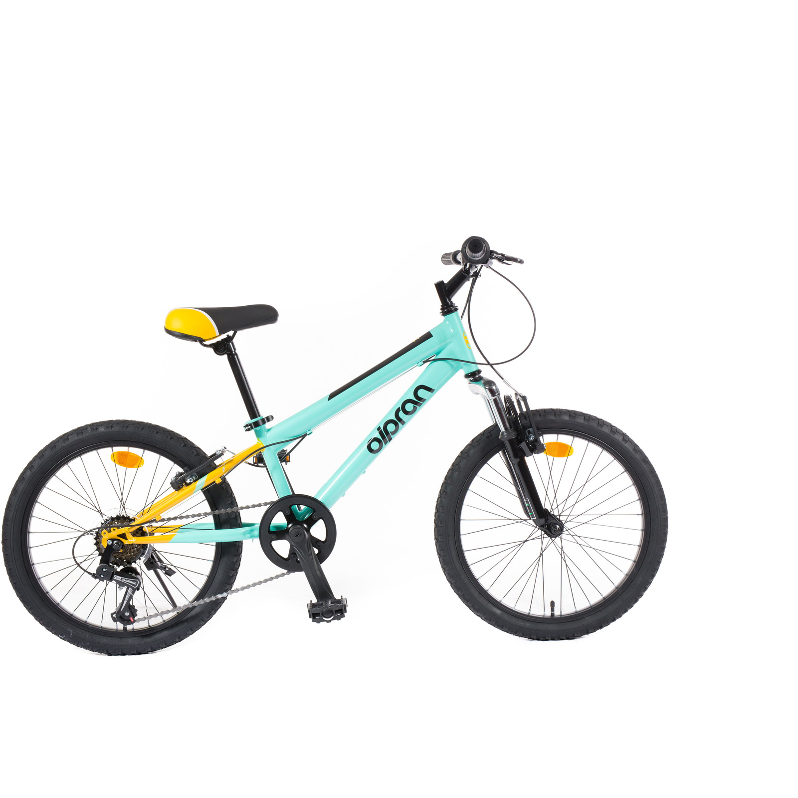 Olpran Agilis boy 20" világoszöld/narancssárga/fekete (8595243855088)
