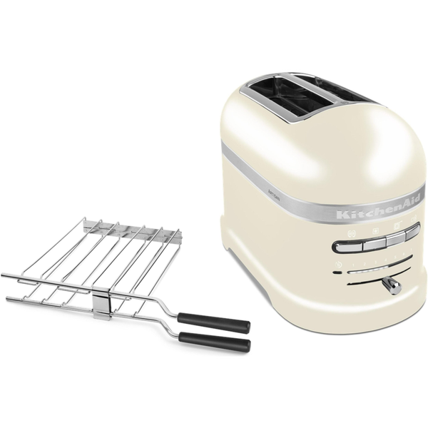 KitchenAid 5KMT2204EAC 7 2 skive(r) 1250 W Cremefarvet, Rustfrit stål