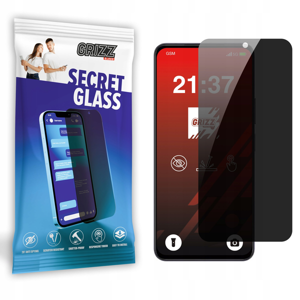 Szkło prywatyzujące GrizzGlass SecretGlass do Oppo F29
