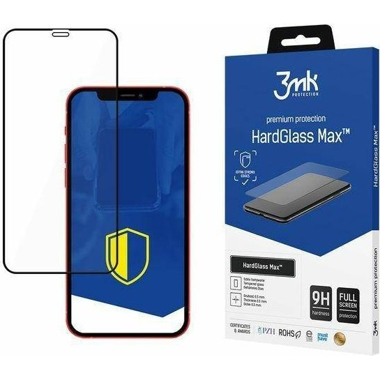 3mk HardGlass Max Lite edzett üvegfólia 9H Fekete Motorola Moto G82 5G