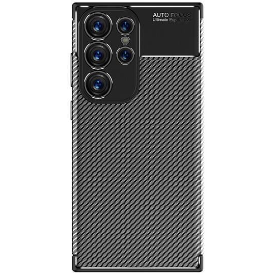 Gigapack Samsung Galaxy S24 Ultra (SM-S928) karbon mintás tok fekete (GP-151581)