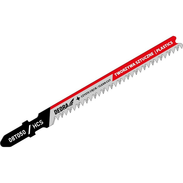 Dedra Dekopírfűrészlap 100/75 mm Műanyag, Finom Vágáshoz 2 db/csomag