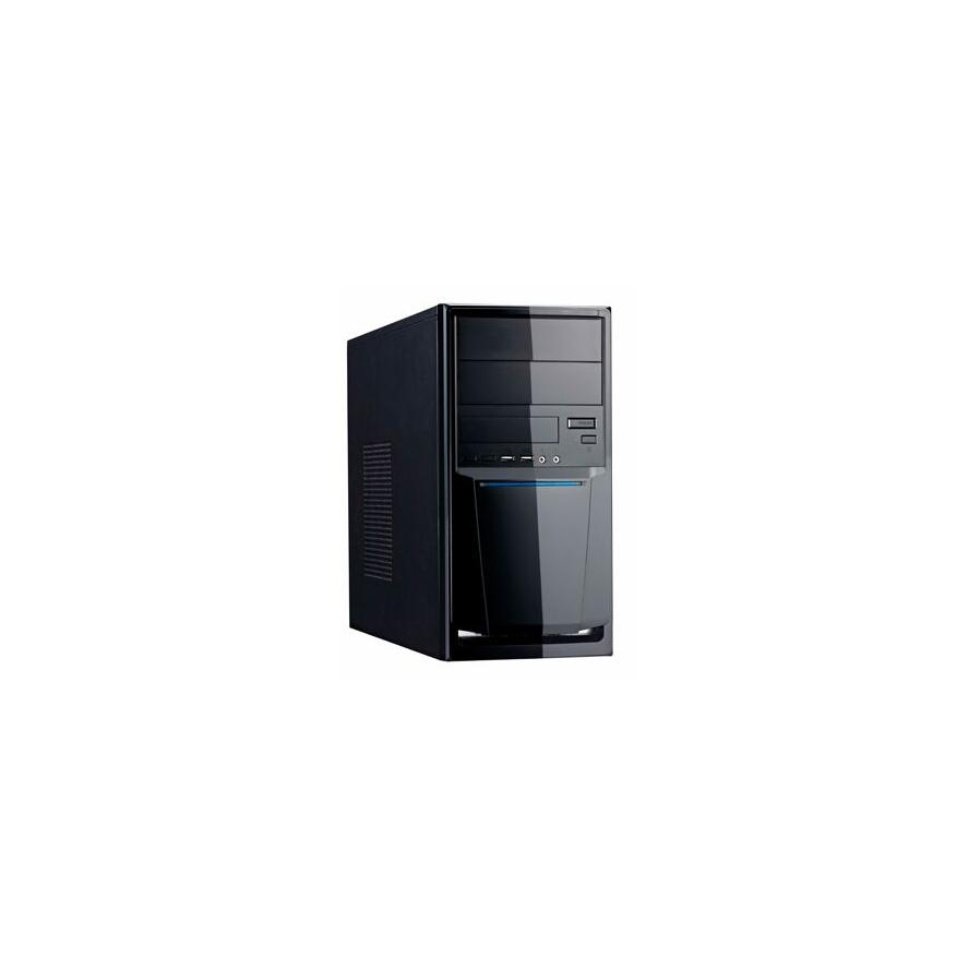 Linkworld 7271-23 Számítógépház - Fekete + 450W PSU (7271-23)