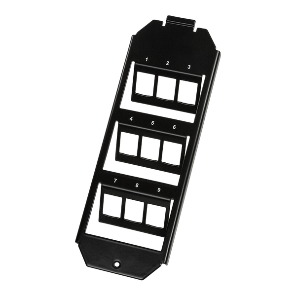 LogiLink Keystone Bodentankeinsatz f.3x3 Keystone Module,sch