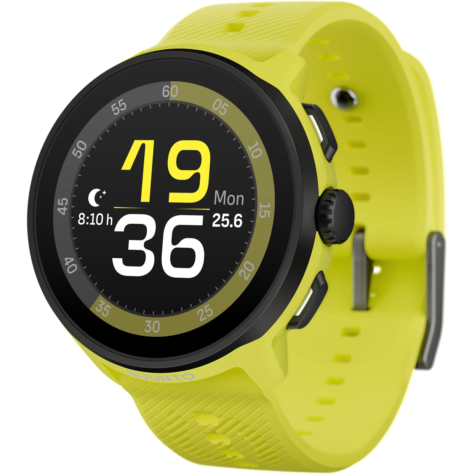 Suunto Run Lime sportóra szilikon szíjjal, 1,32" AMOLED (SS051274000)