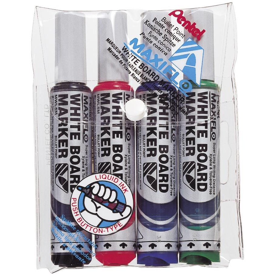 PENTEL Maxiflo MWL5M-4, 4 db (MWL5M-4)