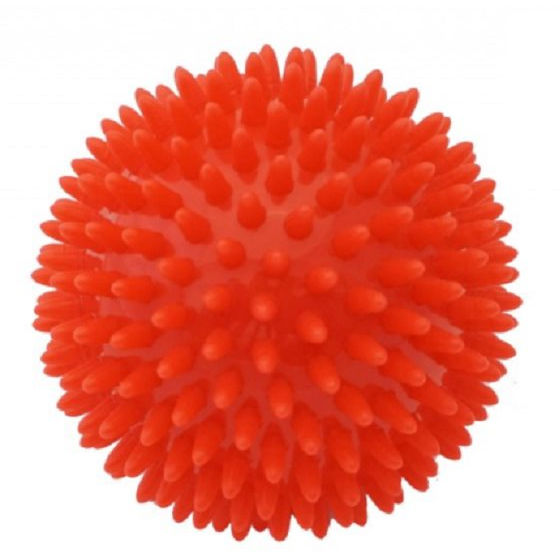 Kine-MAX Pro-Hedgehog Massage Ball - piros (8592822000624)