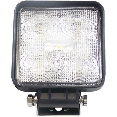 LED-es munkalámpa csavaros lábbal, 12/24 V, (Sz x Ma x Mé) 110 x 110 x 41 mm (20190)