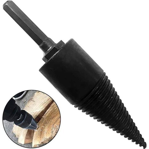 HEX sveder za cepljenje lesa – cepilni sveder M12 WOODCRACKER