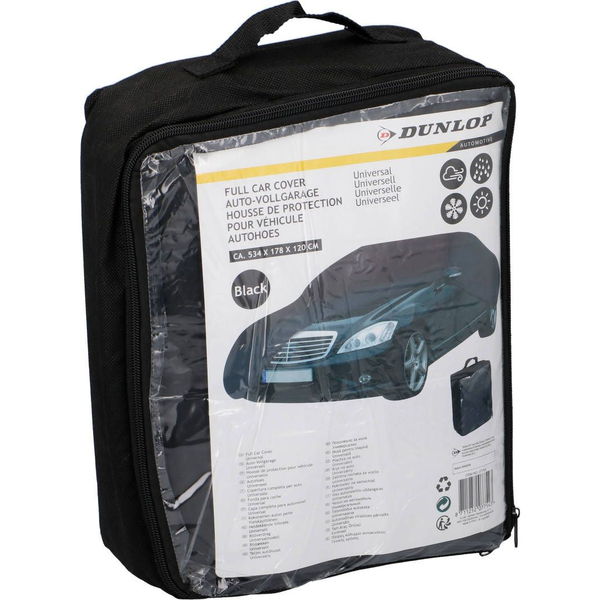 Dunlop AUTÓTAKARÓ PONYVA PEVA FEKETE 534X178X120CM (33077543)
