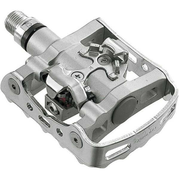 Shimano MTB PD-M324 SPD pedál SM-SH56 stoplival, ezüst