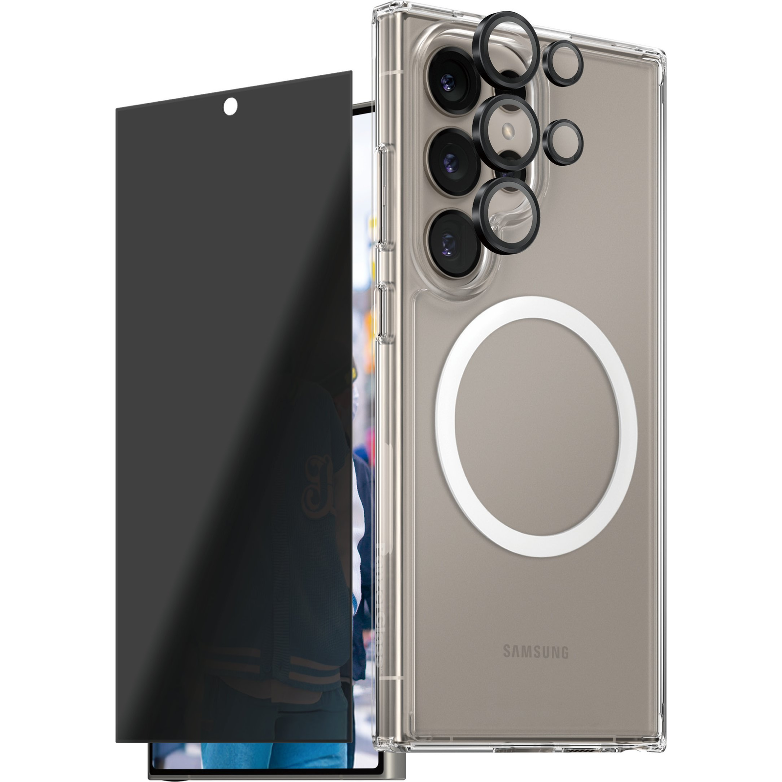 PanzerGlass CRRCHPUG38488 képernyő- vagy hátlapvédő mobiltelefonhoz Átlátszó képernyővédő Samsung 1 db (CRRCHPUG38488)