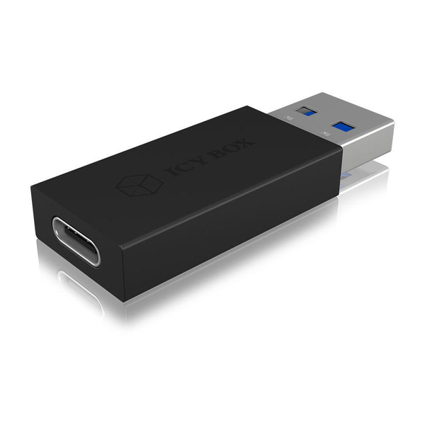 ICY BOX IB-CB015 USB Type-C 3.1 (Gen 2) USB Type-A 3.1 (Gen 2) Fekete
