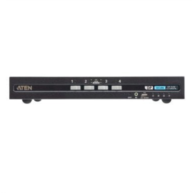 ATEN CS1184DP4C switch-uri pentru tastatură, mouse și monitor (KVM) Negru