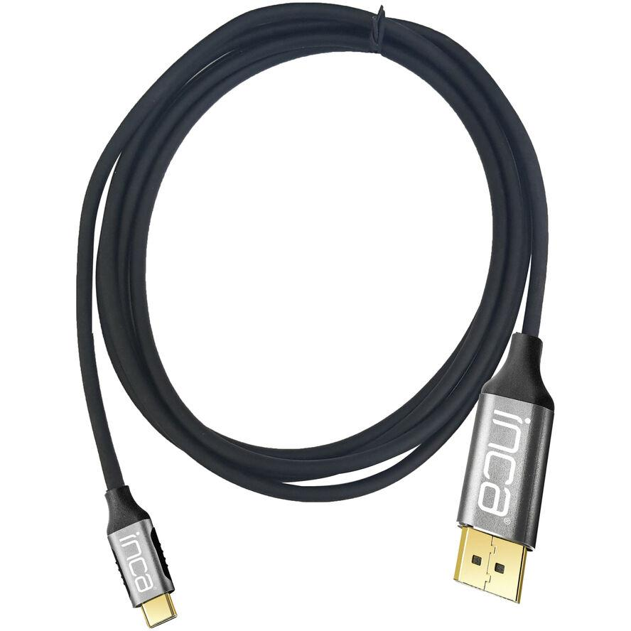 INCA USB Kabel ITCD-02TX Typ C > DisplayPort, 4K60Hz, 2m (ITCD-02TX) (ITCD-02TX)