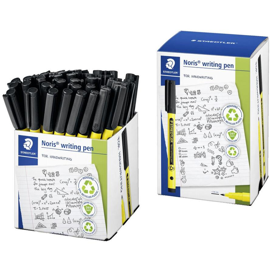 Staedtler 307-9 Fineliner Noris írótoll 0.6mm / Feklete (307-9)