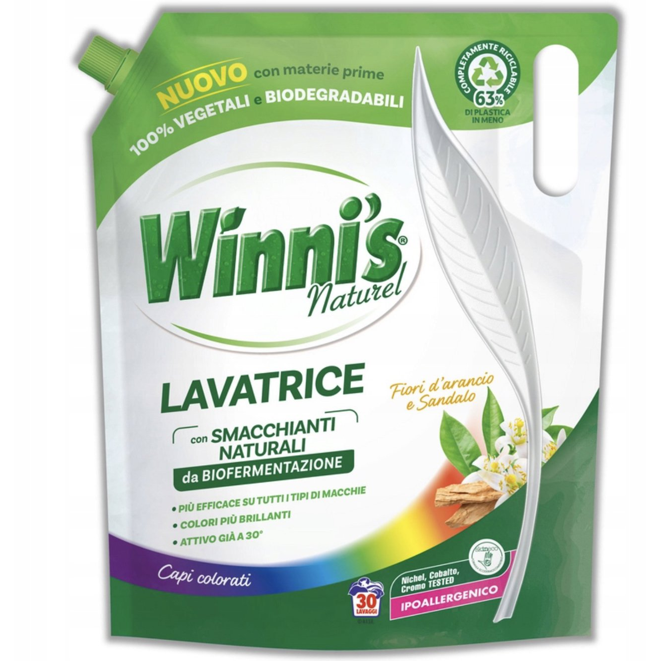 WINNI´S Fiori d'Arancio e Sandalo Color 1,35 l (30 mosás) (8002295037312)