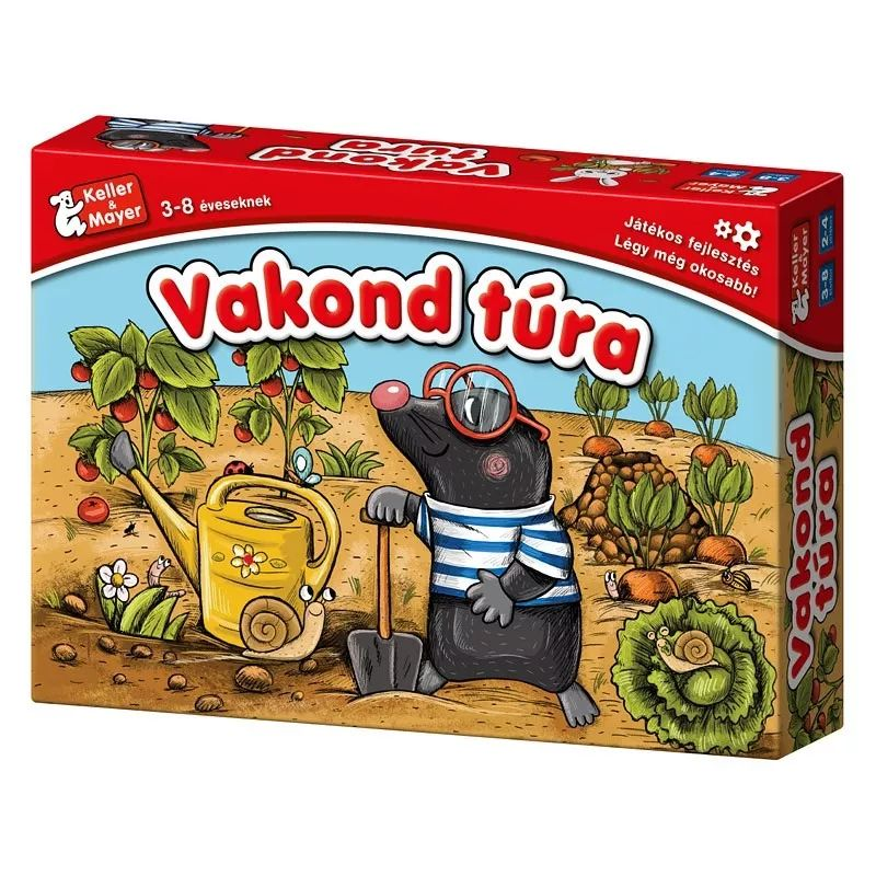 Keller & Mayer Vakondtúra Társasjáték 2-4 játékos