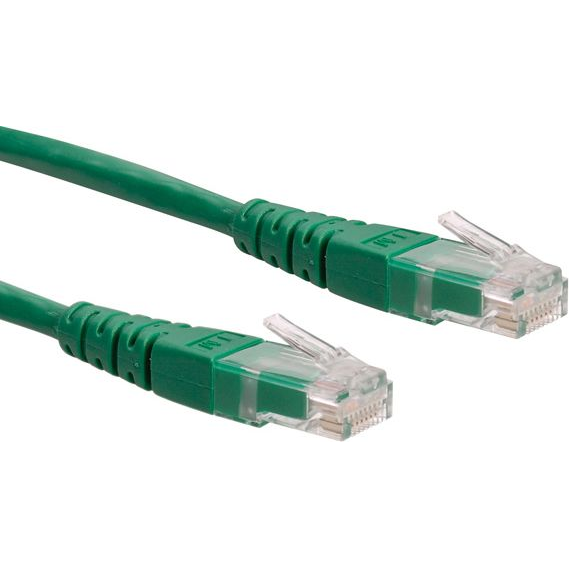 Patch kábel Roline U/UTP 6 RJ45 / RJ45 1,5 m zelený