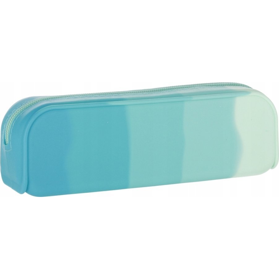 Starpak Szögletes Szilikon Tolltartó - Ombre Türkiz (STK PIO639)