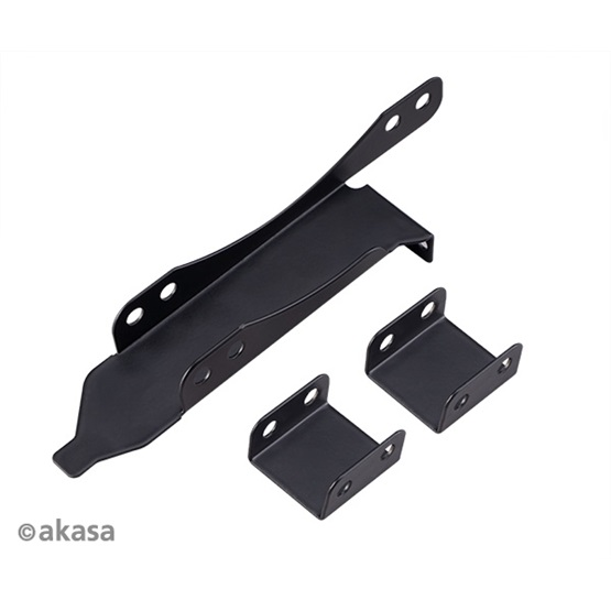 Ventilátor kiegészítő Akasa PCI beszerelő keret 120mm ventilátorhoz (AK-MX304-12BK)