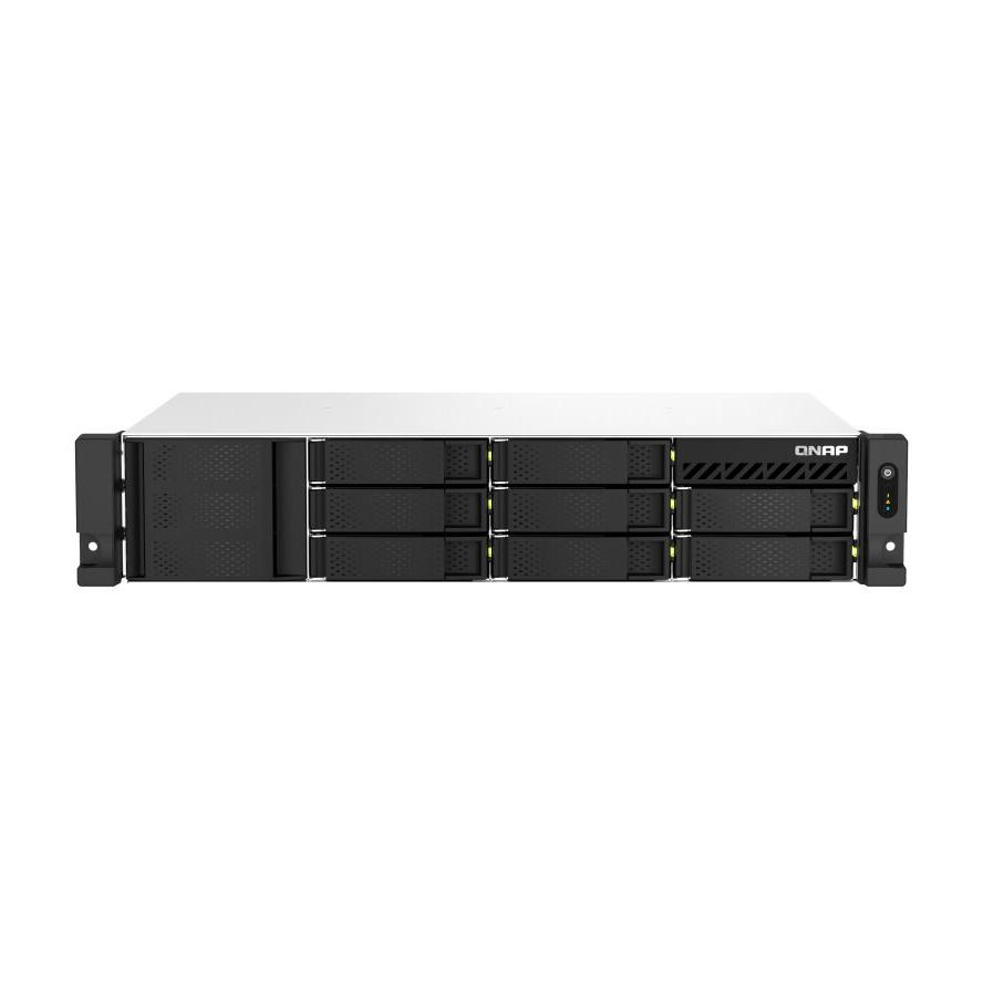 QNAP TS-873AEU-4G tárolószerver NAS Rack (2U) Ethernet/LAN csatlakozás Fekete V1500B (TS-873AeU-4G)