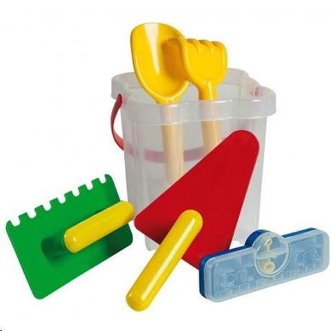 Androni Giocattoli Építész homokozószett vödörben (1446-00LW) (1446-00LW)