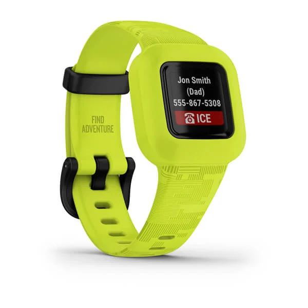 Garmin vívofit jr. 3 tevékenységmérő zöld (Digi Camo) (010-02441-00) (g010-02441-00)