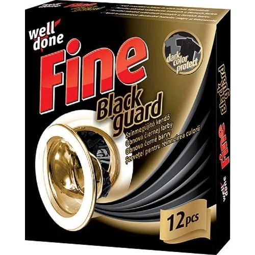 Well Done Fine Black Guard színmegújító kendő 12 db (5998466114667) (5998466114667)