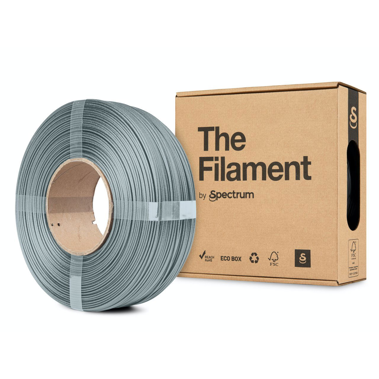 The Filament ReFill PETG CF 1,75mm Grey 1kg (TF-24118)