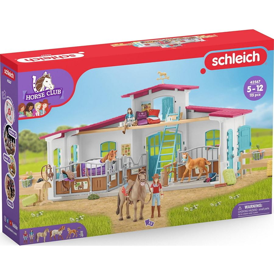 Schleich Lovas Központ figura (42567) (SLH42567)