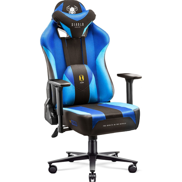 Diablo Chairs X-Player 2.0 Gamer Szék King Size Frost Black
