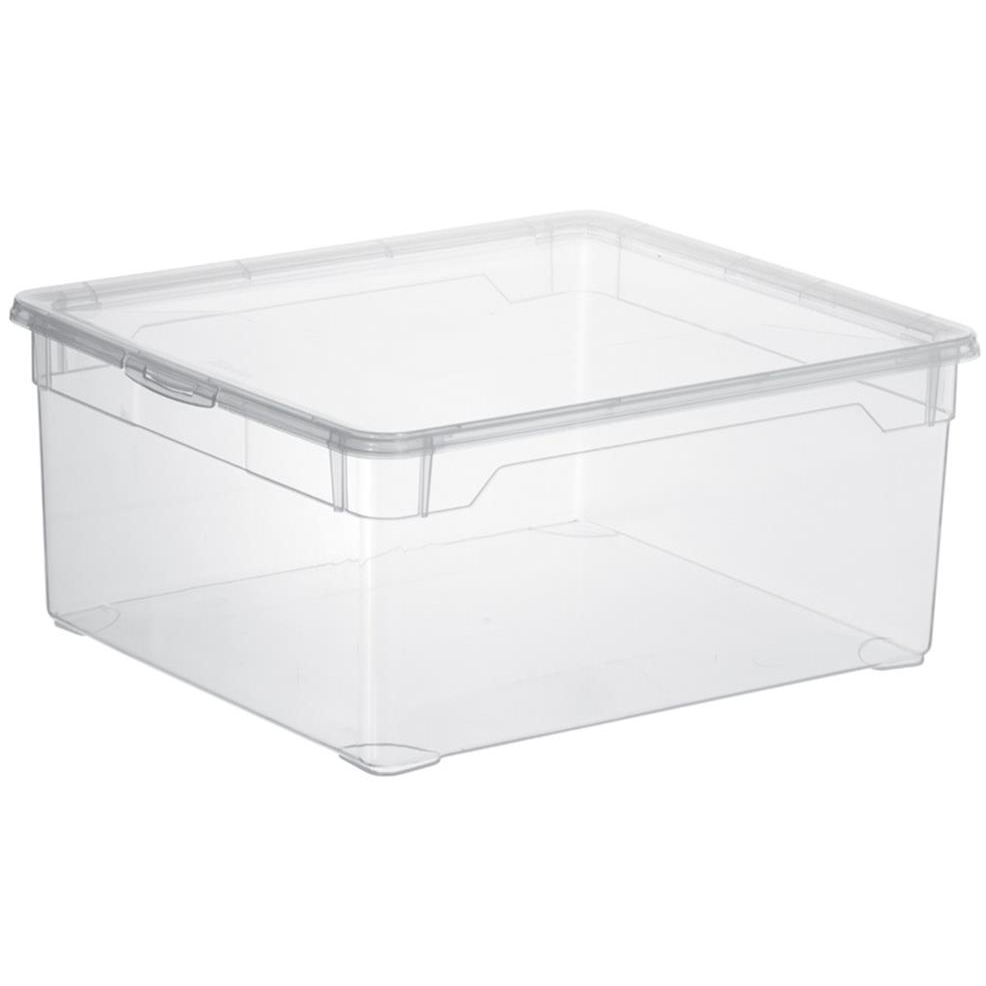 ROTHO Clearbox tároló doboz, 18l (1708400096)