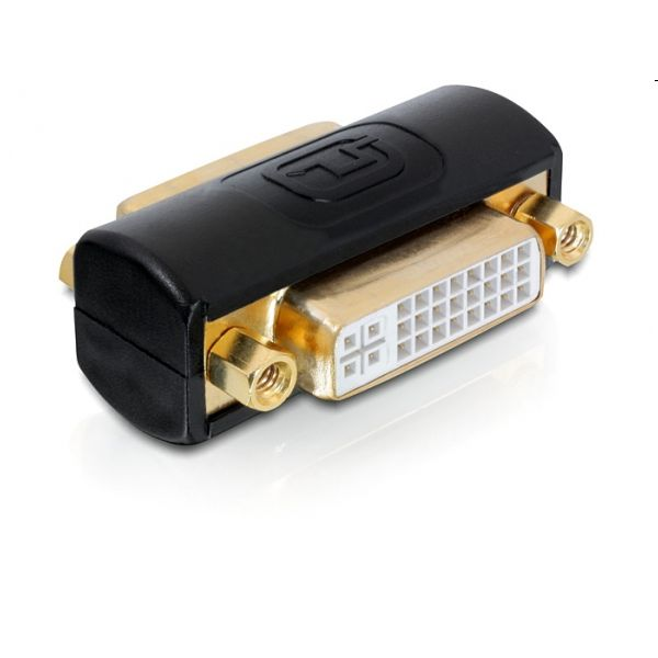 Delock адаптер, DVI 24 + 5pin (F) / (F)