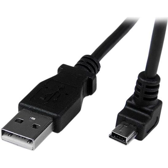 StarTech.com USBAMB2MD USB-kabel USB 2.0 USB A Mini-USB B 0,48 Gbit/s Zwart