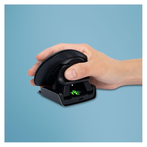 R-Go Tools RGOTWBMWLBL muis Kantoor Ambidextrous Bluetooth + USB Type-A Optisch 2400 DPI