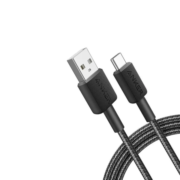 Anker 322 USB kábel 1,8 m USB A USB C Čierna